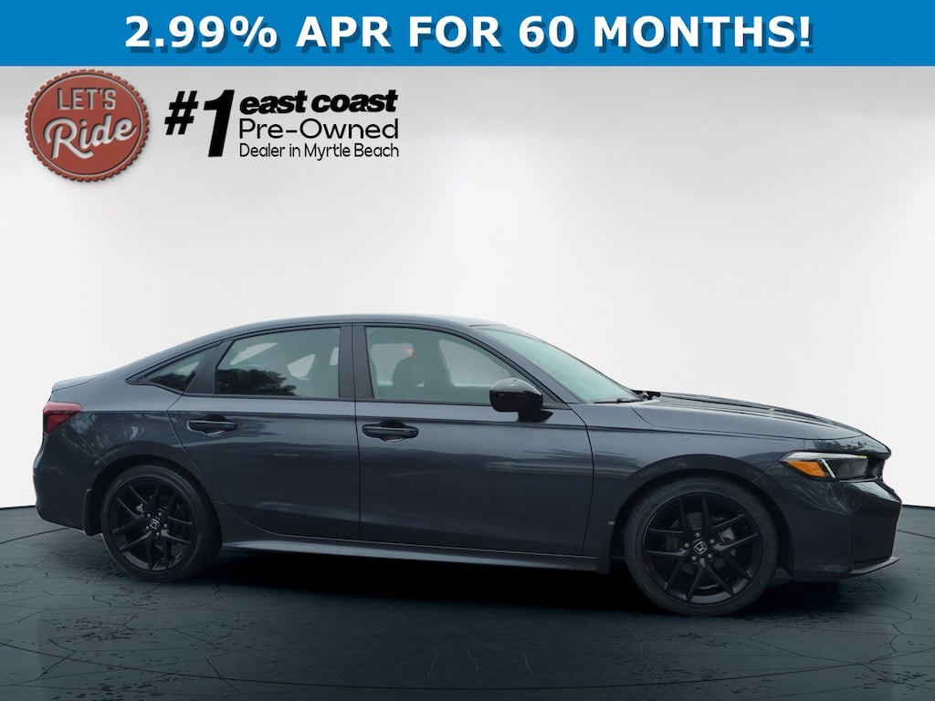 Certified 2025 Honda Civic Sport Sedan