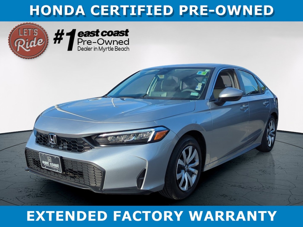 Certified 2026 Honda Civic LX Sedan