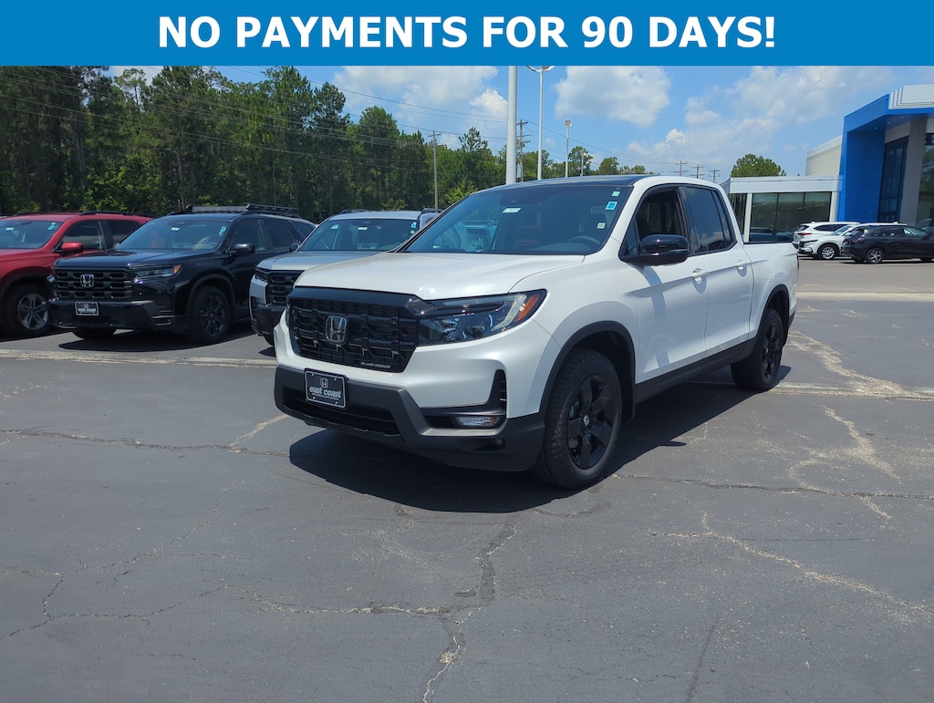 New 2026 Honda Ridgeline Black Edition Two-Tone Black Edition Two-Tone AWD