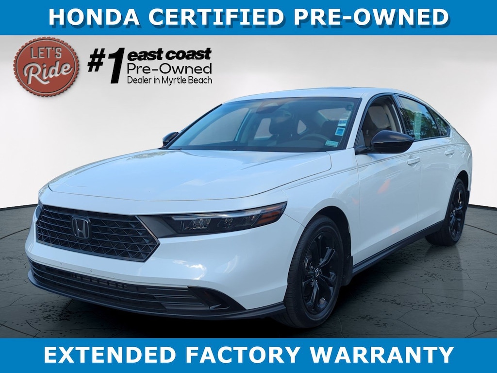 Certified 2025 Honda Accord SE Sedan