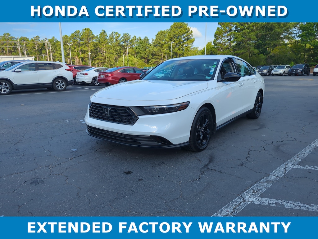 Certified 2025 Honda Accord SE Sedan