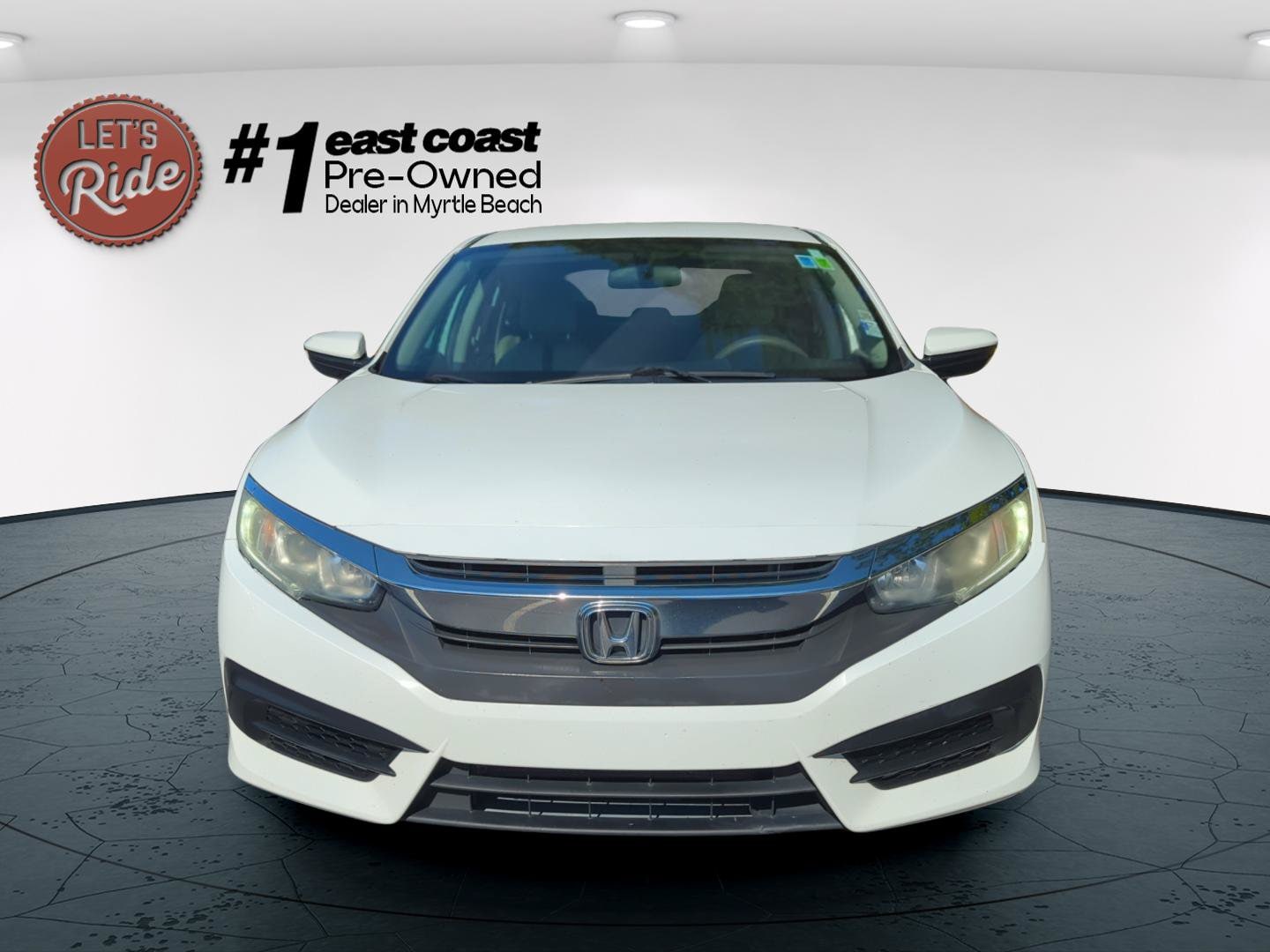 Used 2016 Honda Civic LX with VIN 19XFC2F59GE037601 for sale in Myrtle Beach, SC
