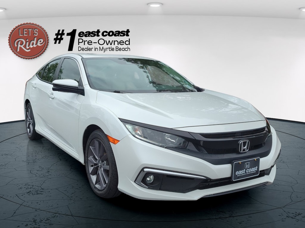 Certified 2021 Honda Civic EX-L Sedan