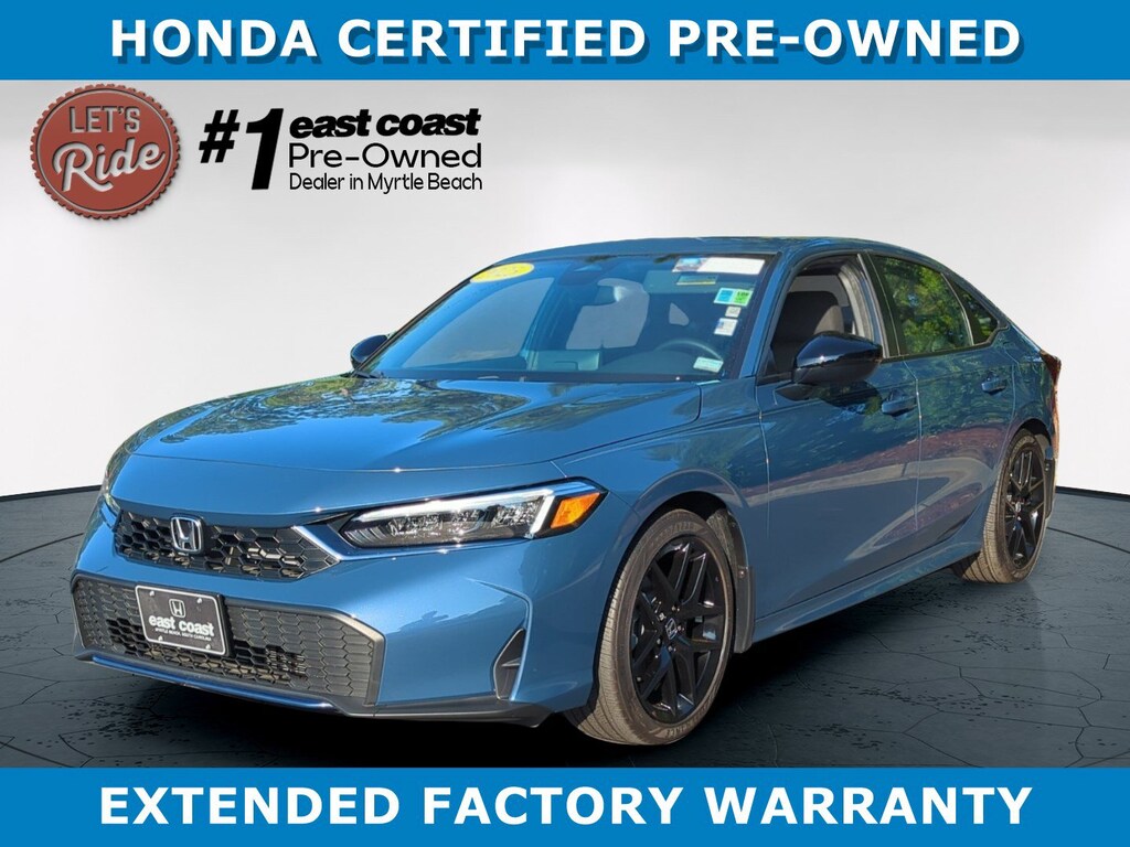 Certified 2025 Honda Civic Hybrid Sport Sedan