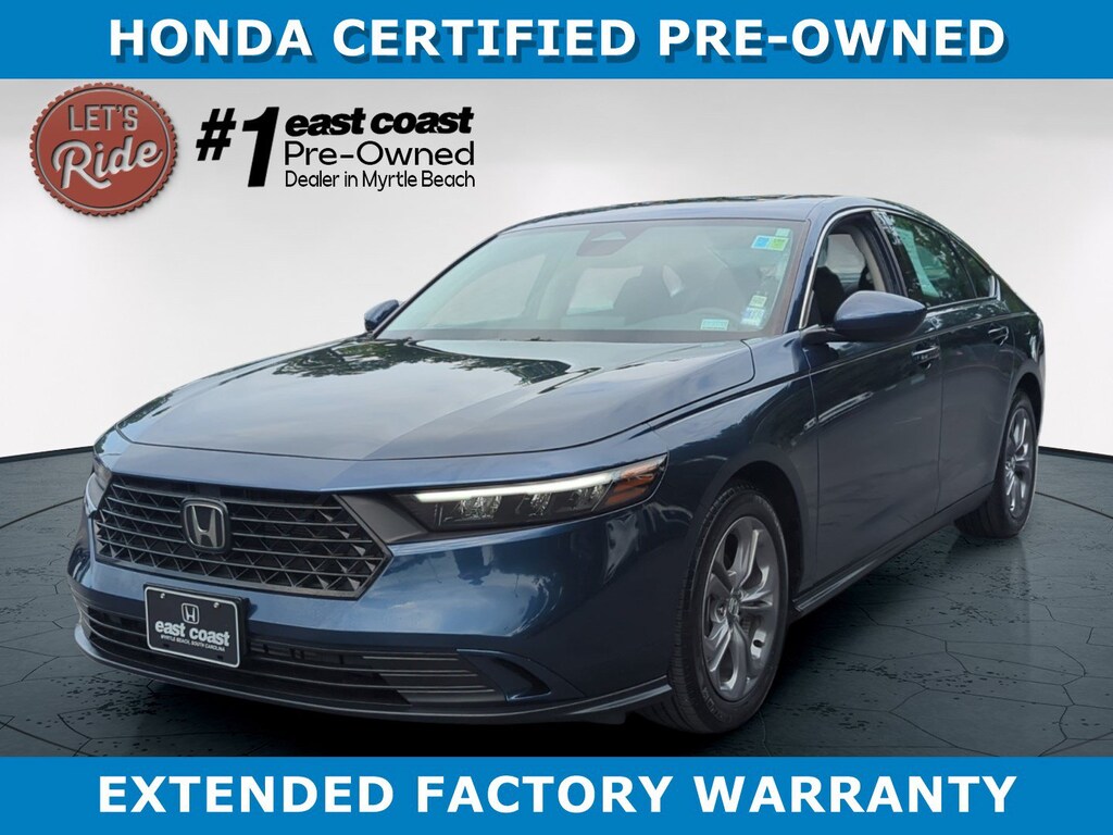 Certified 2024 Honda Accord EX Sedan