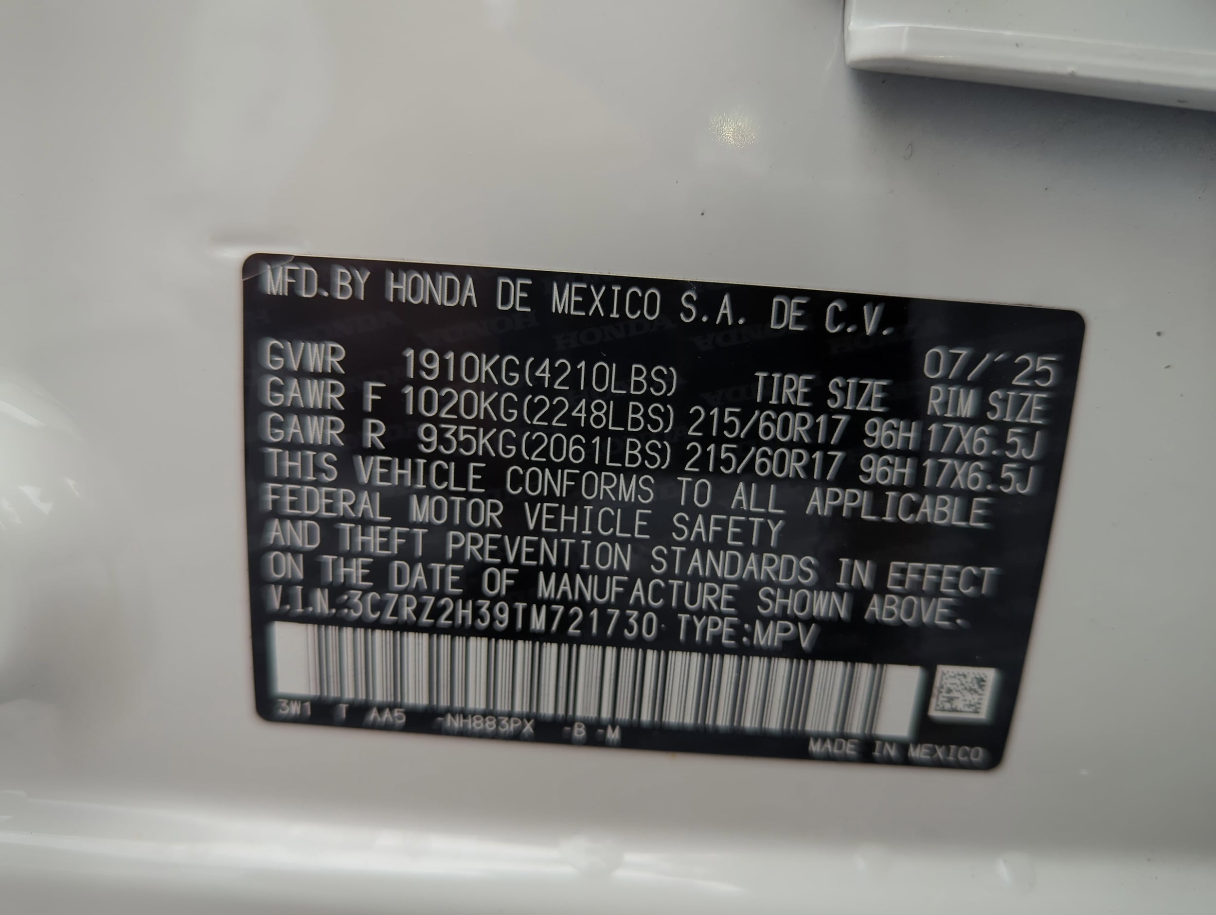 2026 Honda HR-V LX - Photo 29