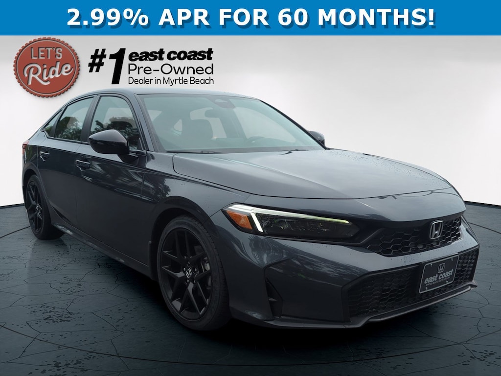 Certified 2025 Honda Civic Sport Sedan