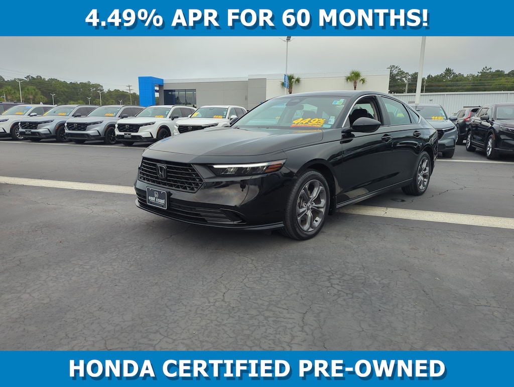Certified 2024 Honda Accord EX Sedan