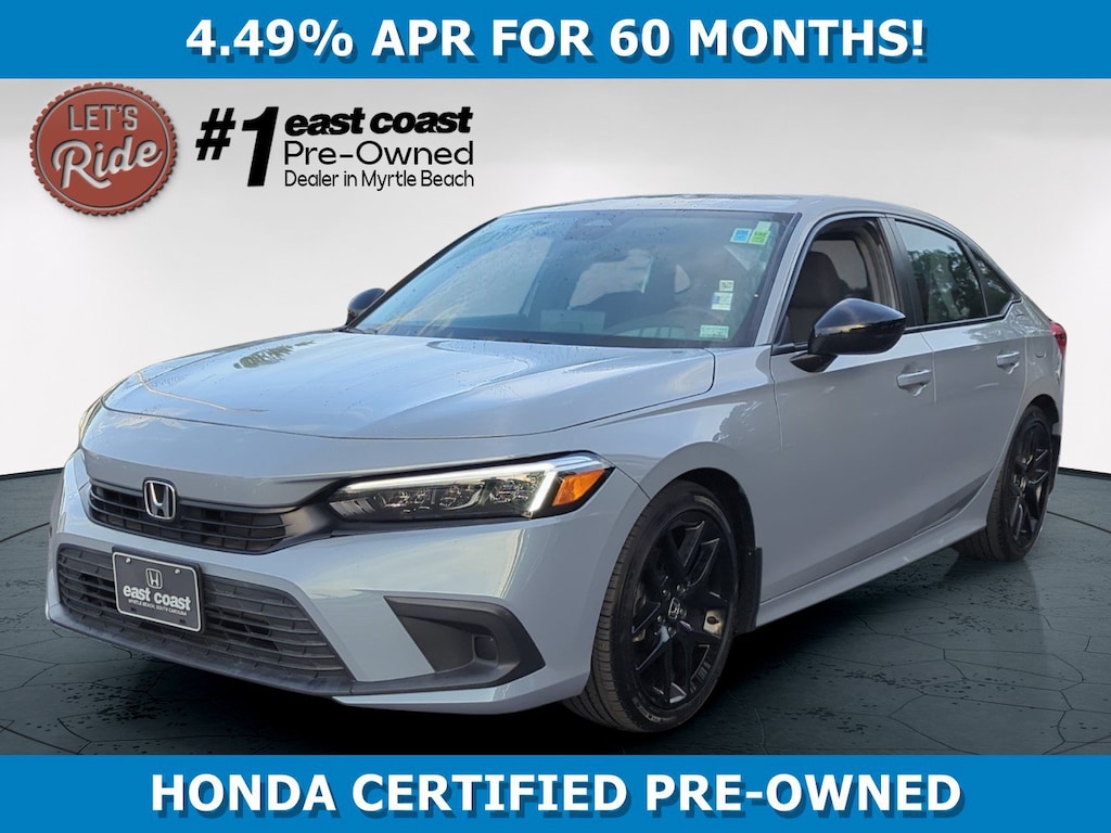 Certified 2024 Honda Civic Sport Sedan