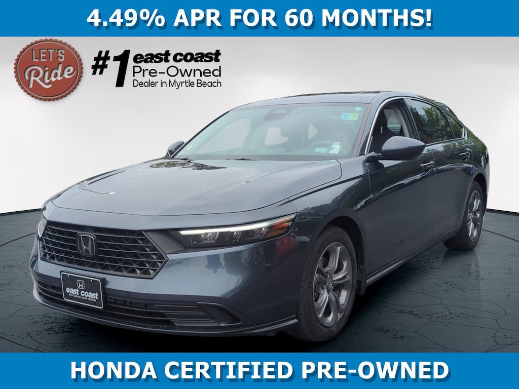 Certified 2024 Honda Accord EX Sedan