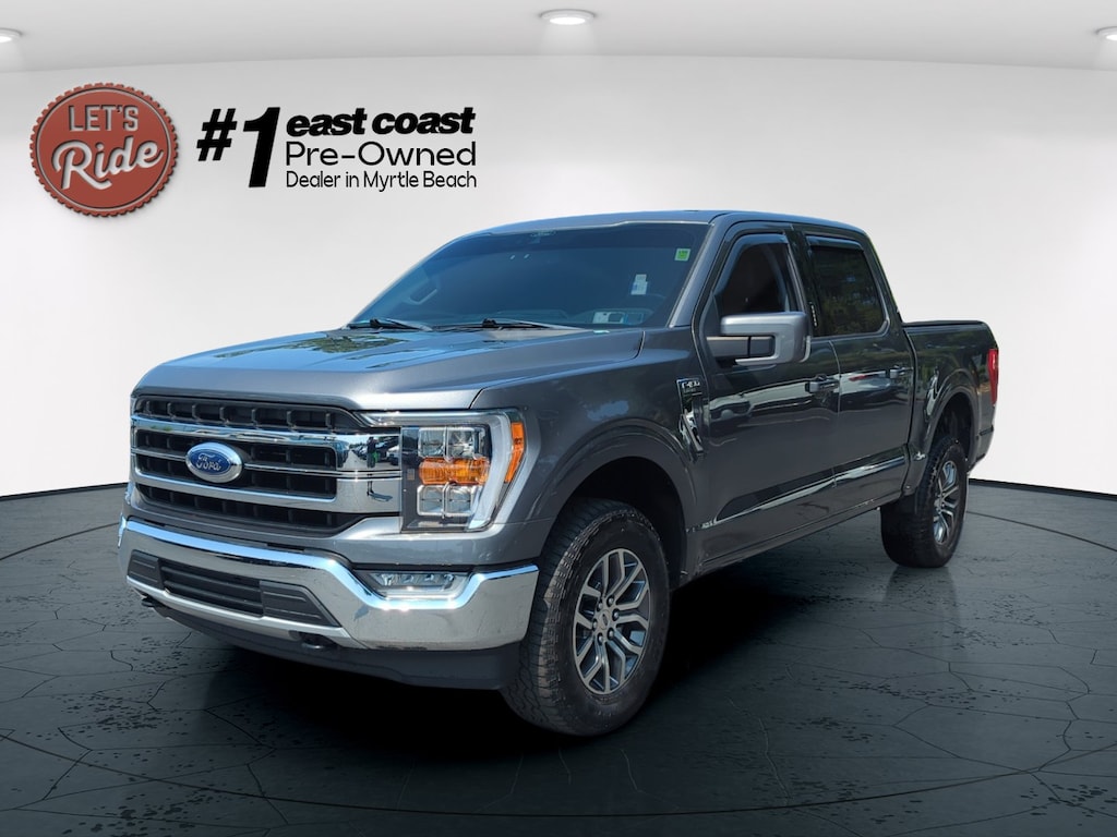 Used 2021 Ford F-150 LARIAT Truck SuperCrew Cab