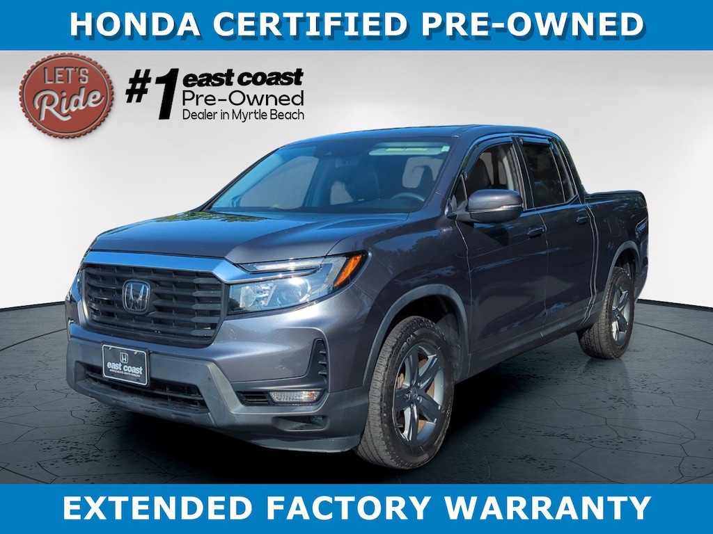 Certified 2022 Honda Ridgeline RTL Truck Crew Cab