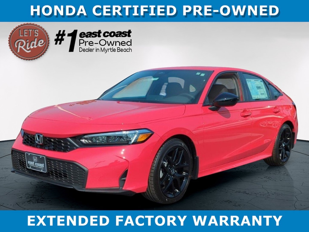 Certified 2025 Honda Civic Sport Sedan