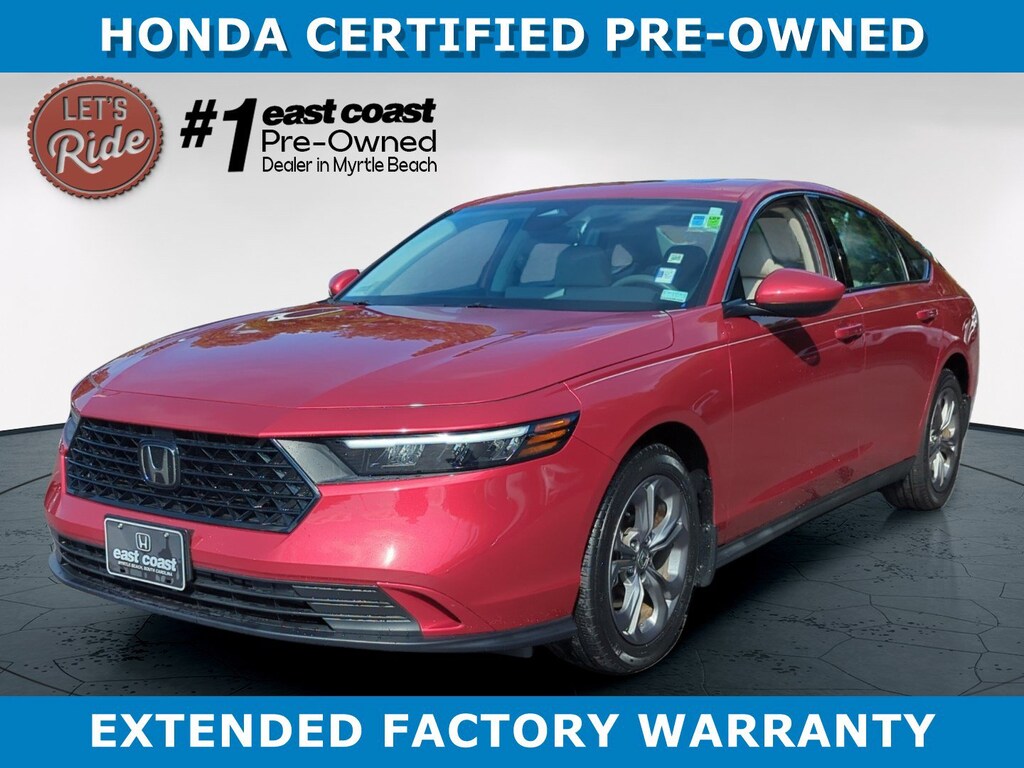 Certified 2024 Honda Accord EX Sedan