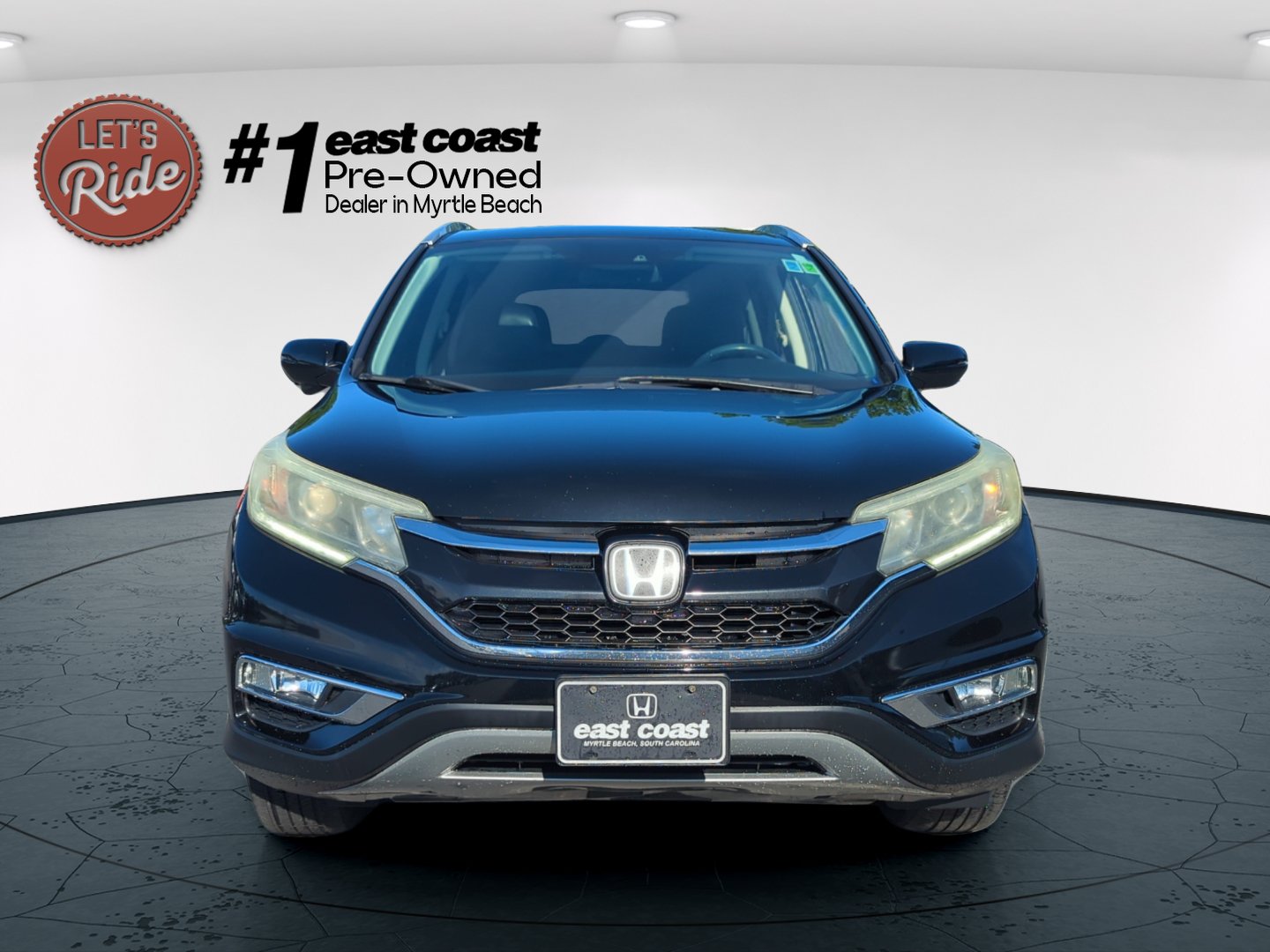 Used 2015 Honda CR-V Touring with VIN 5J6RM4H96FL044995 for sale in Myrtle Beach, SC