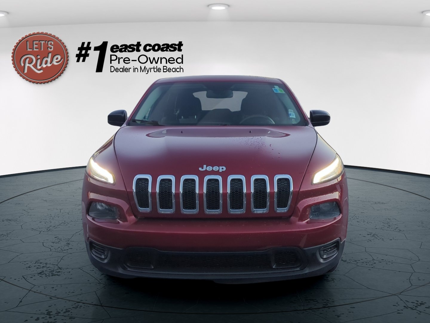 Used 2014 Jeep Cherokee Sport with VIN 1C4PJMAB1EW216351 for sale in Myrtle Beach, SC