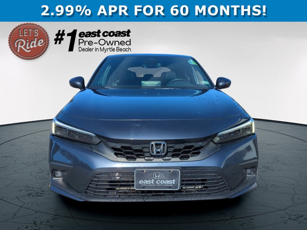 Certified 2022 Honda Civic Sport Touring Hatchback