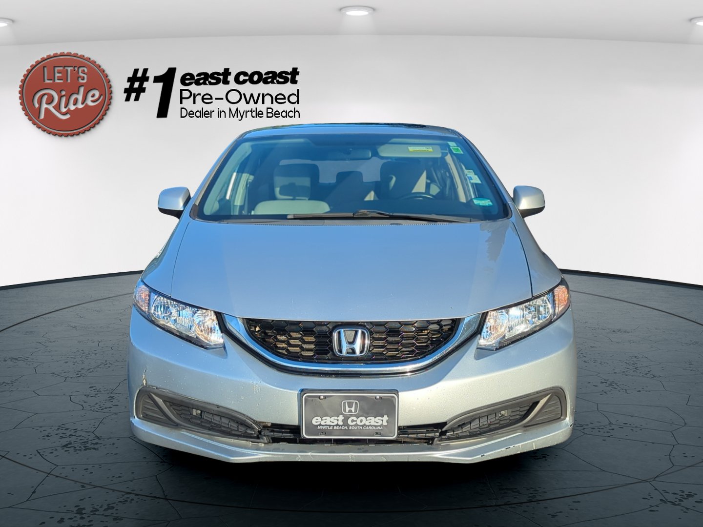 Used 2013 Honda Civic EX with VIN 19XFB2F85DE288365 for sale in Myrtle Beach, SC