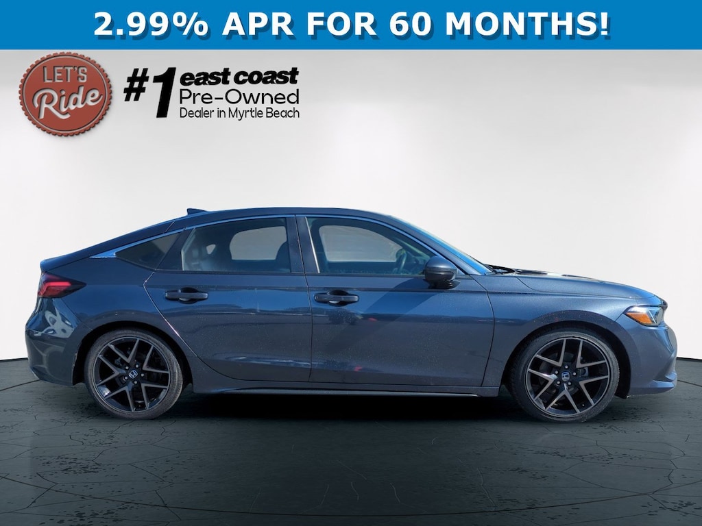 Certified 2022 Honda Civic Sport Touring Hatchback