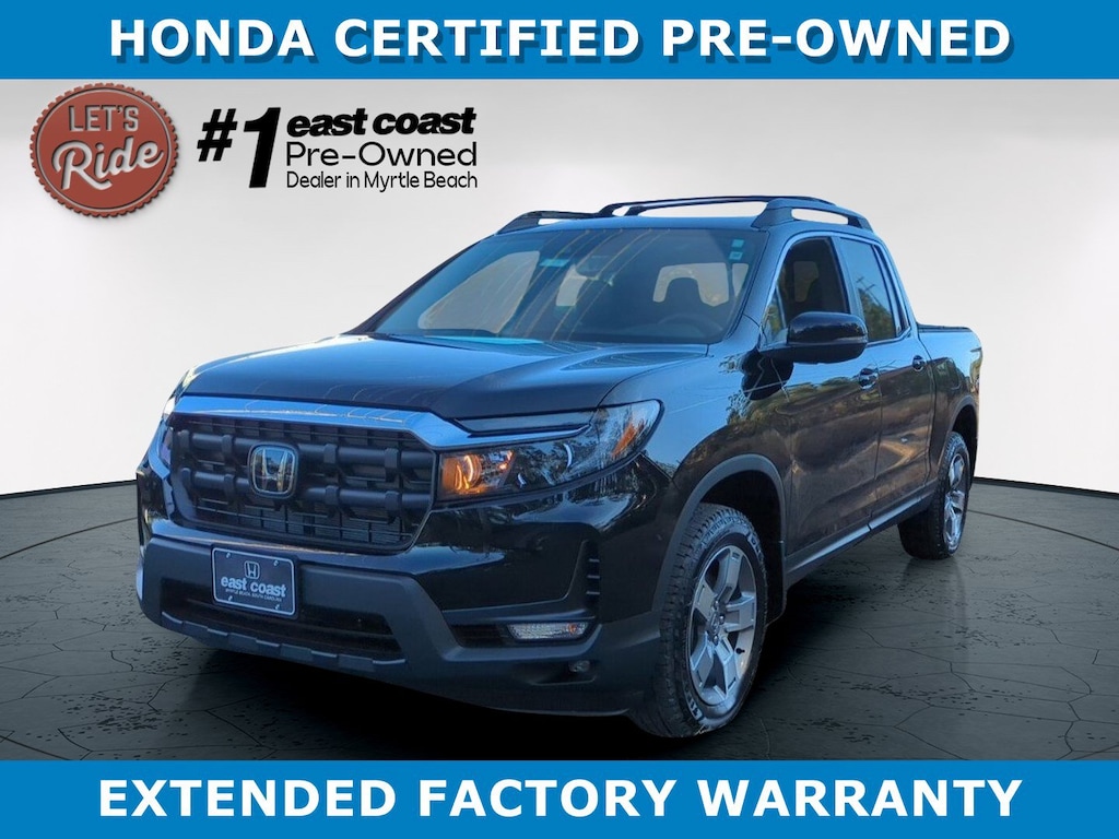 Certified 2025 Honda Ridgeline RTL Truck Crew Cab