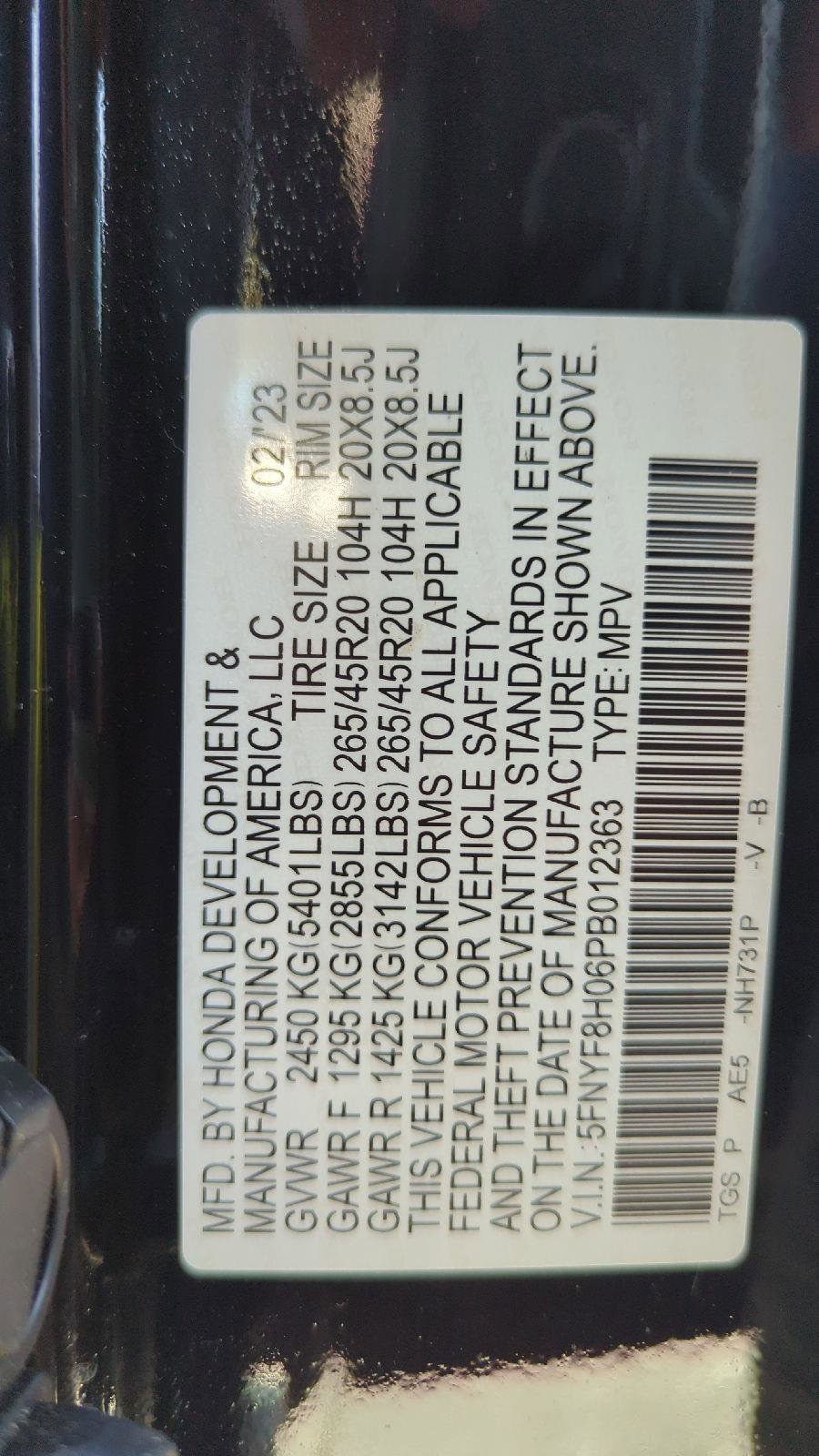 2023 Honda Passport Elite - Photo 37