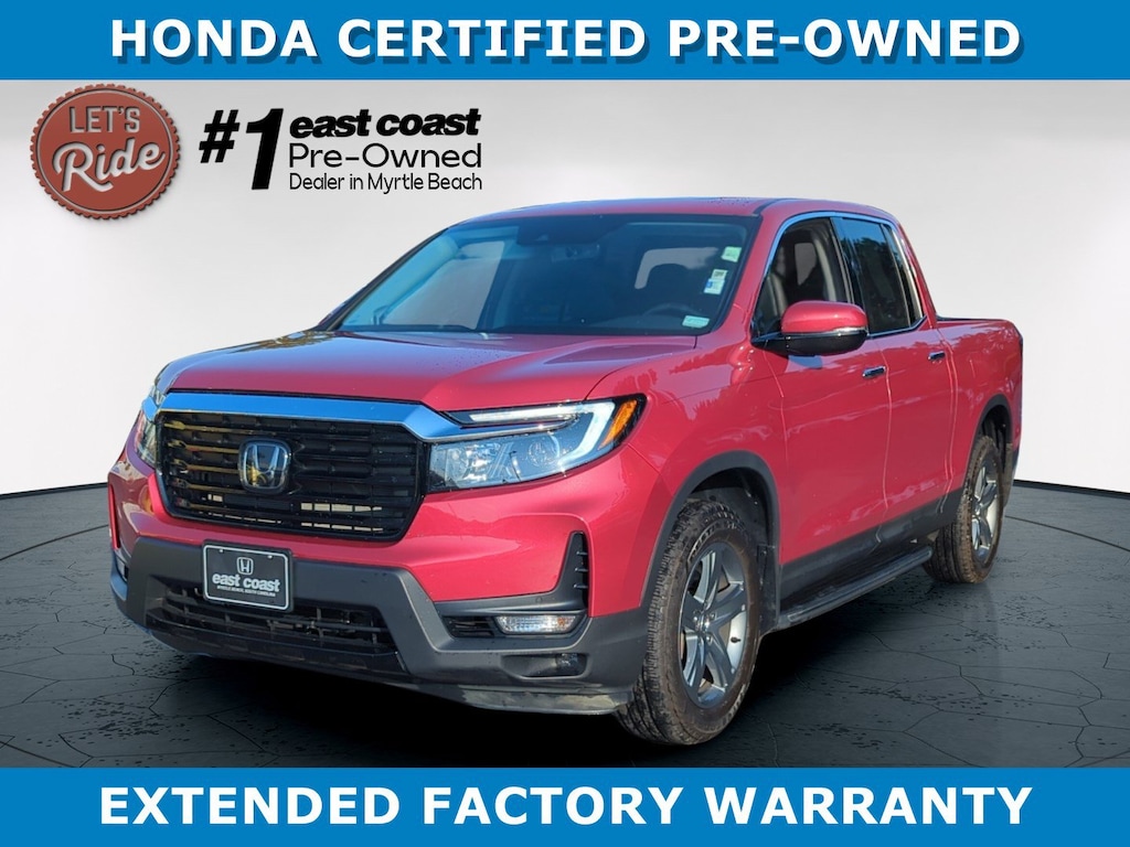 Certified 2021 Honda Ridgeline RTL-E Truck Crew Cab