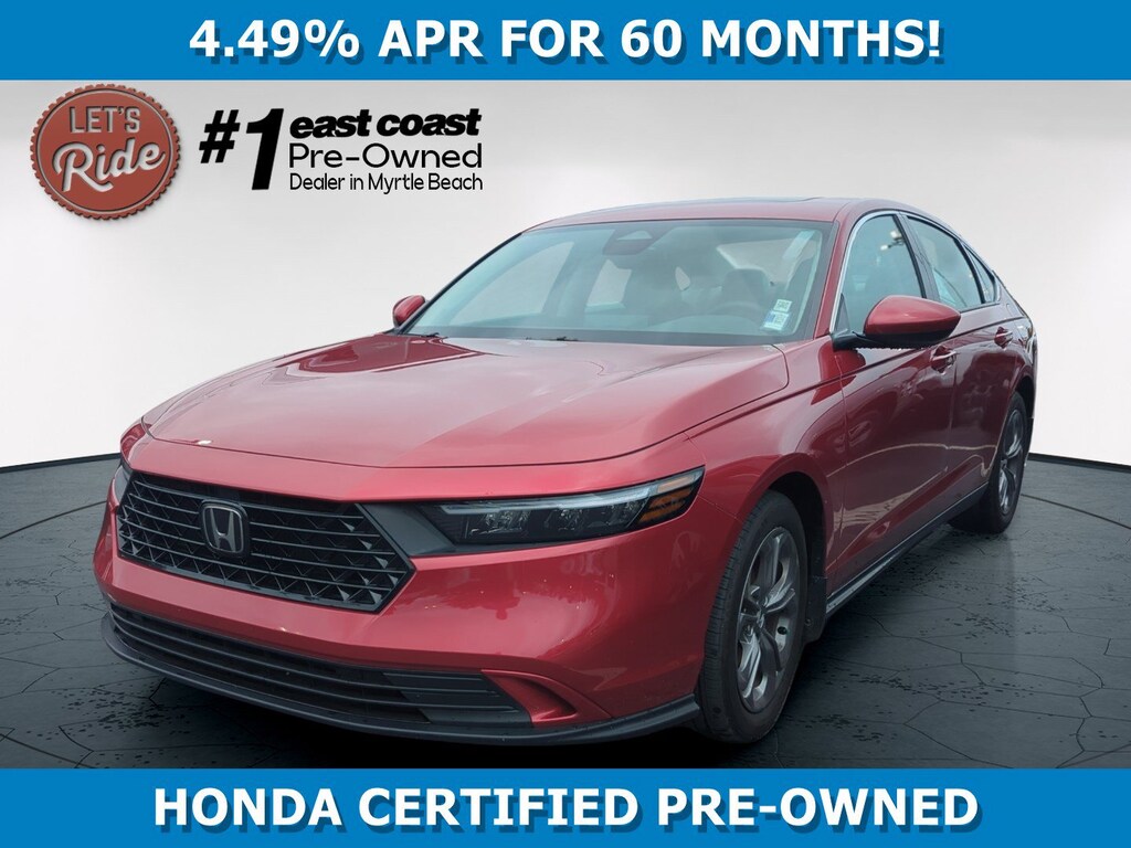 Certified 2024 Honda Accord EX Sedan