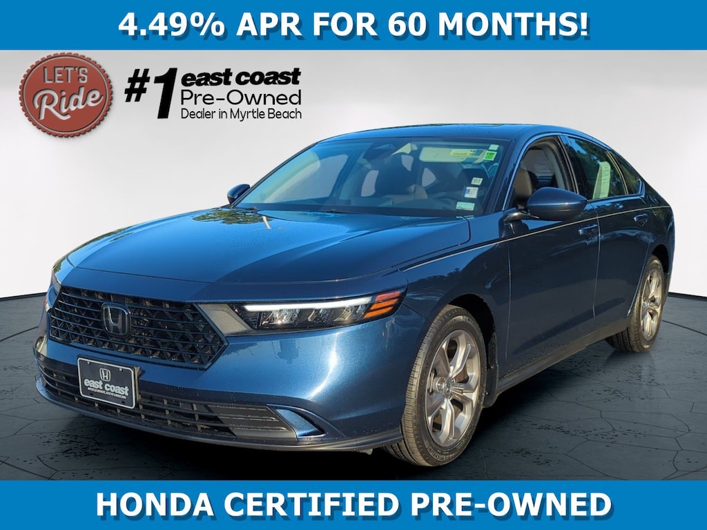 Certified 2024 Honda Accord EX Sedan