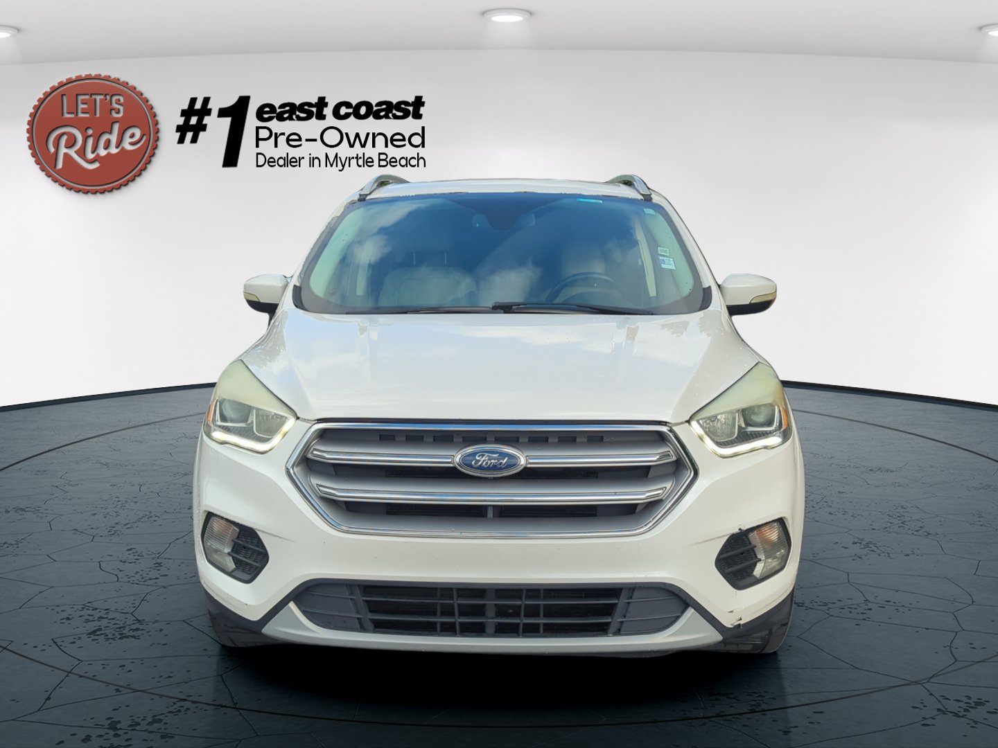 Used 2017 Ford Escape Titanium with VIN 1FMCU0JD0HUA99261 for sale in Myrtle Beach, SC