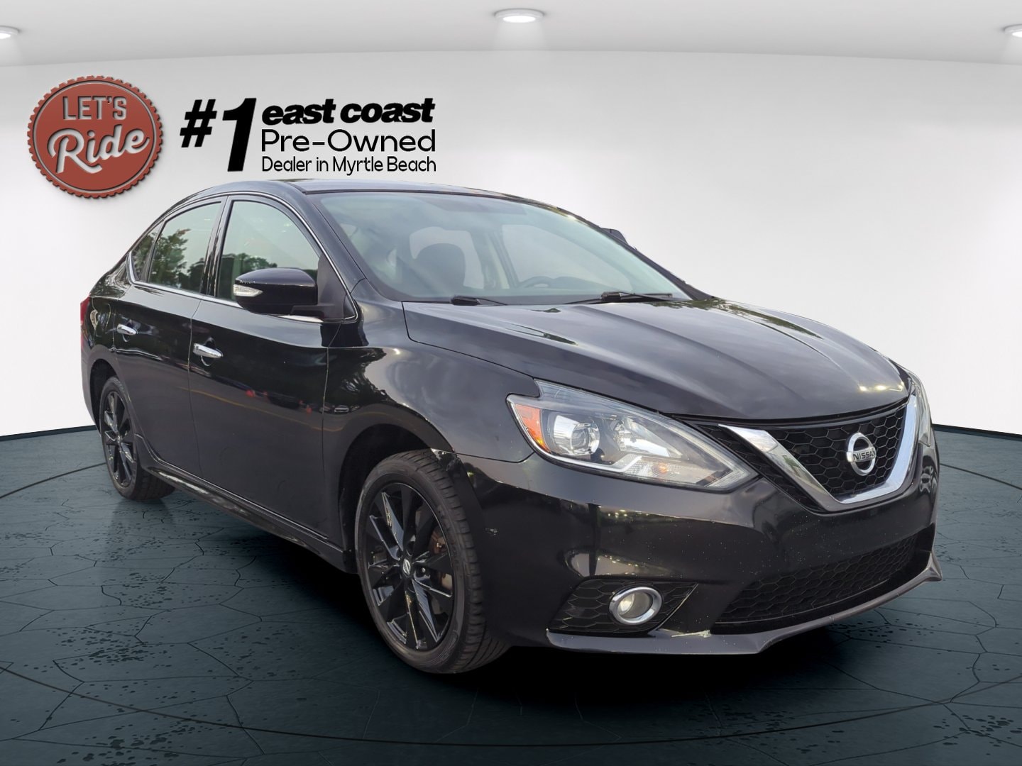 Used 2017 Nissan Sentra SR Turbo with VIN 3N1CB7AP6HY321346 for sale in Myrtle Beach, SC