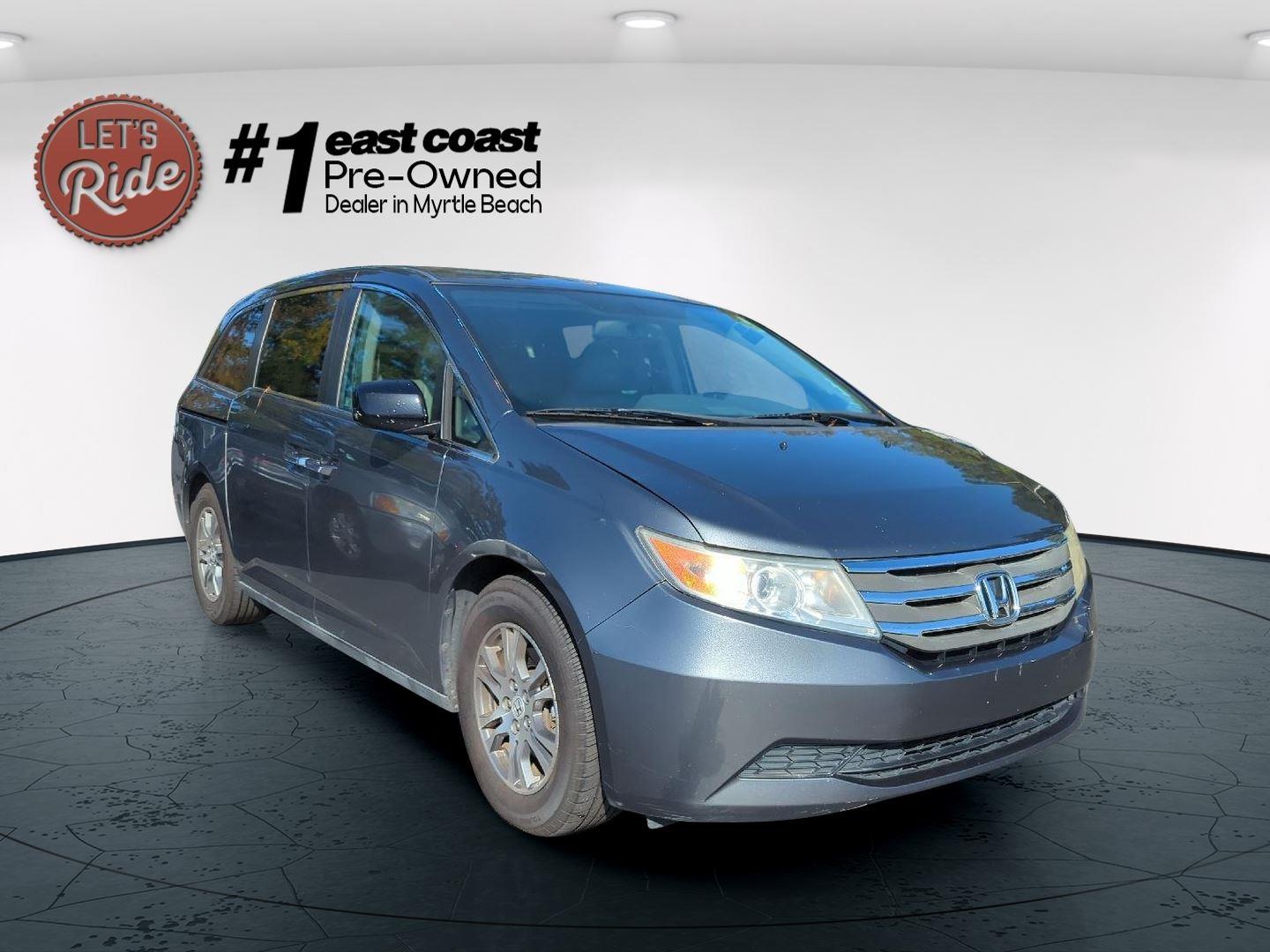 Used 2011 Honda Odyssey EX-L with VIN 5FNRL5H67BB054081 for sale in Myrtle Beach, SC