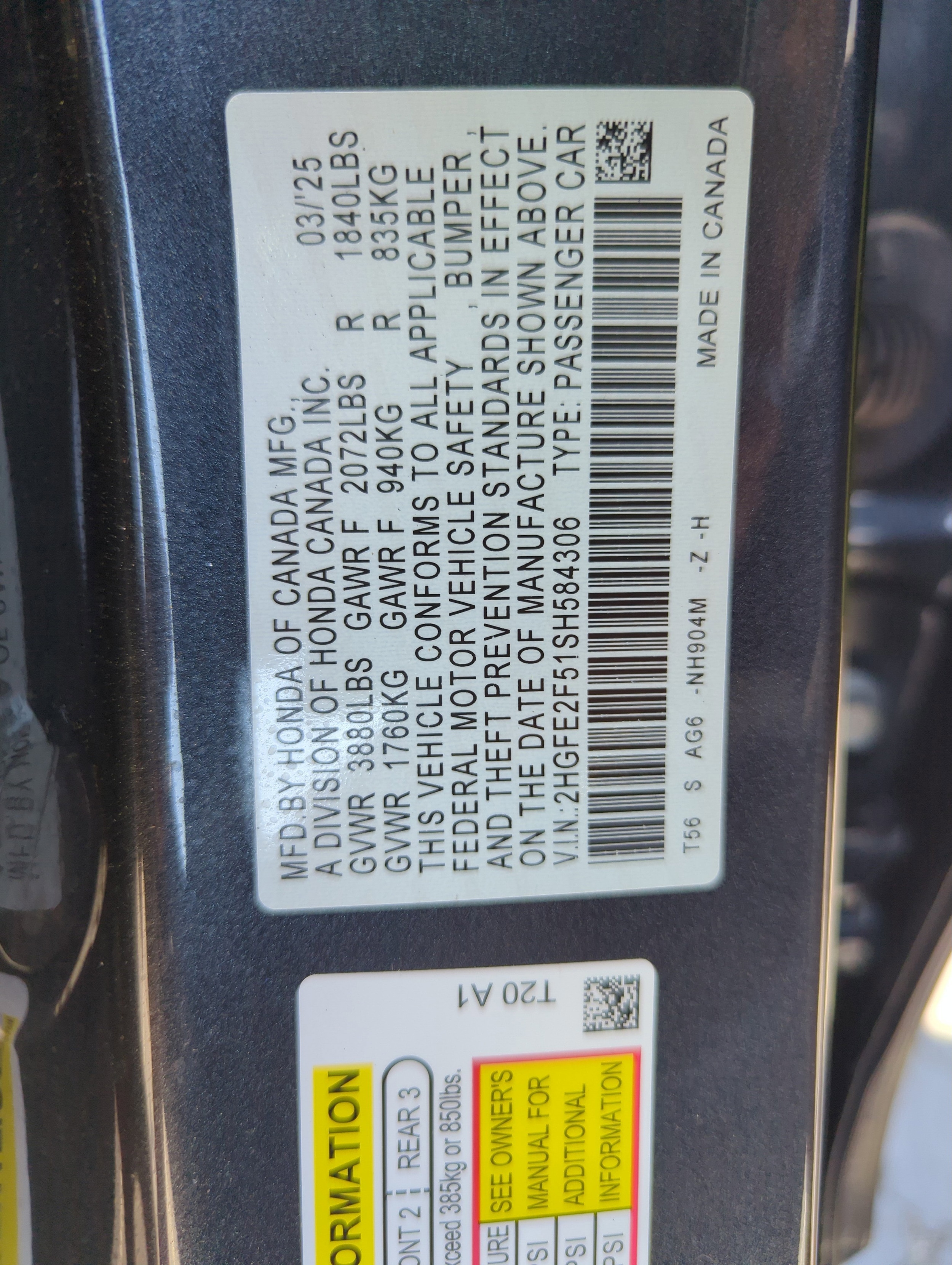 2025 Honda Civic Sport - Photo 36