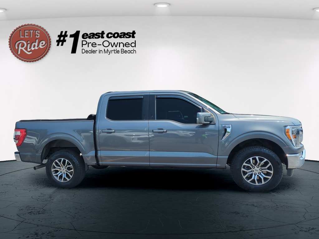 Used 2021 Ford F-150 LARIAT Truck SuperCrew Cab