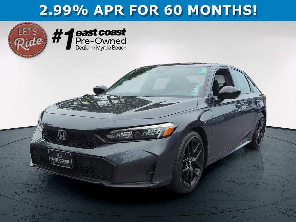 Certified 2025 Honda Civic Sport Sedan