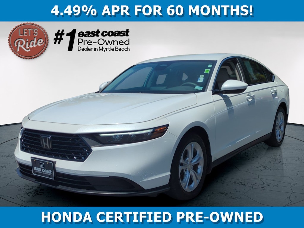 Certified 2024 Honda Accord LX Sedan