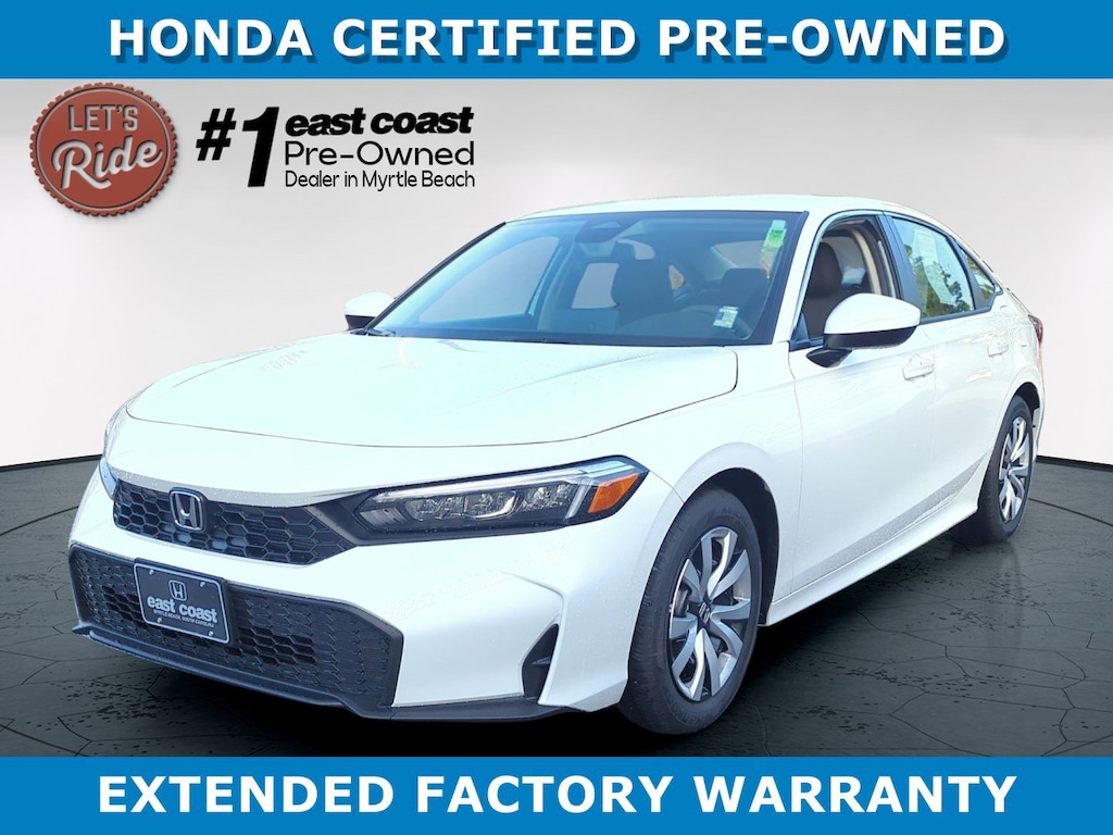 Certified 2026 Honda Civic LX Sedan