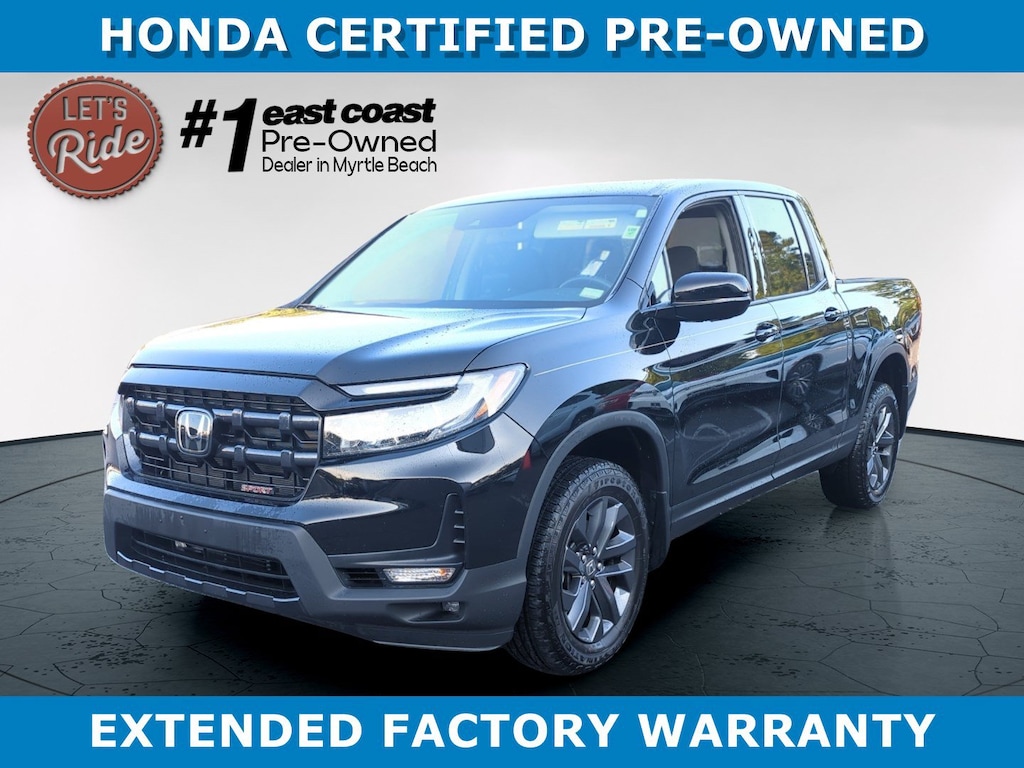 Certified 2024 Honda Ridgeline Sport Truck Crew Cab