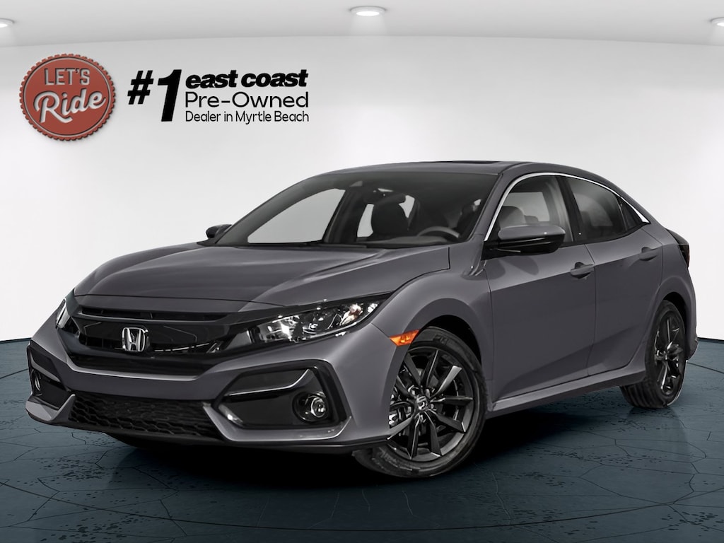 Used 2021 Honda Civic EX Hatchback