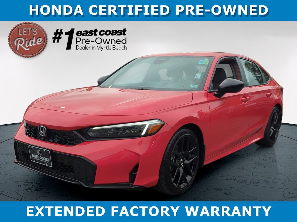 Certified 2025 Honda Civic Sport Sedan