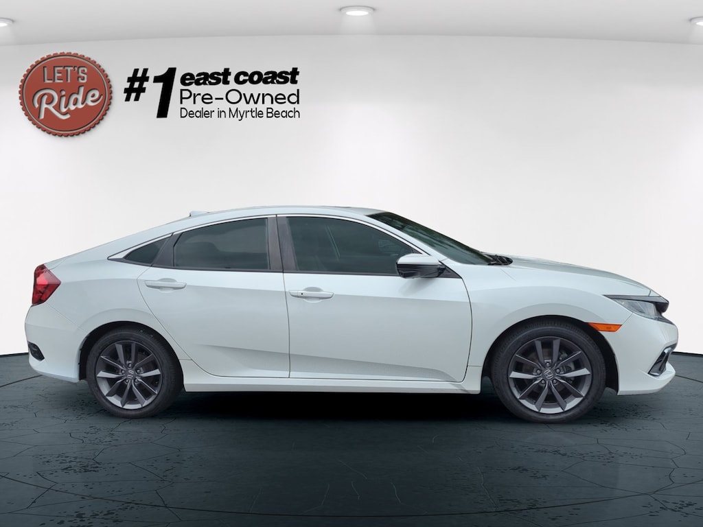 Certified 2021 Honda Civic EX-L Sedan