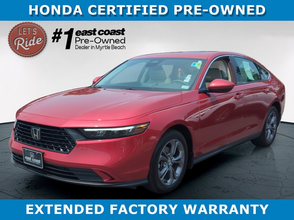 Certified 2024 Honda Accord EX Sedan
