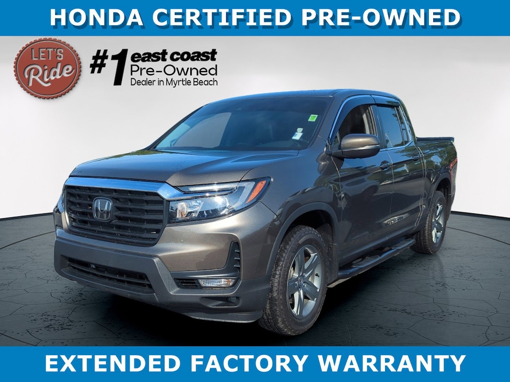 Certified 2022 Honda Ridgeline RTL Truck Crew Cab