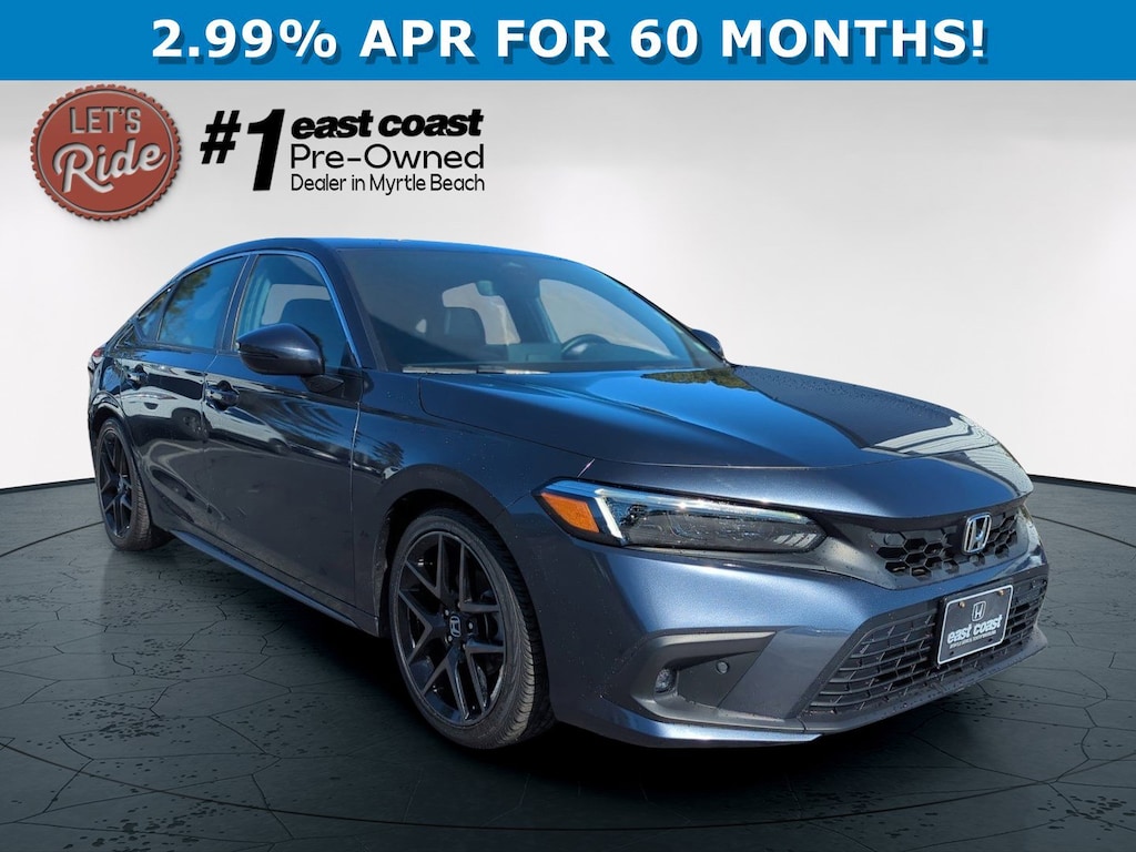 Certified 2022 Honda Civic Sport Touring Hatchback