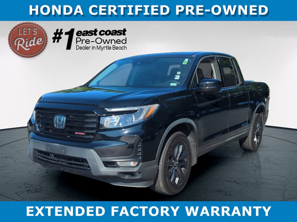 Certified 2021 Honda Ridgeline Sport Truck Crew Cab