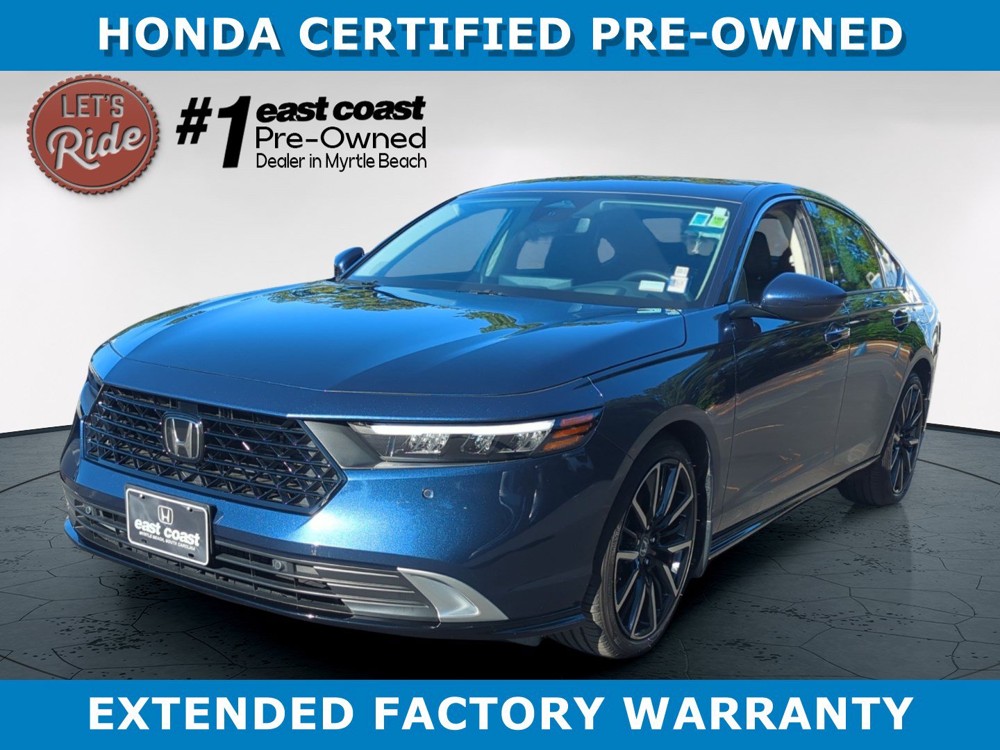 Certified 2025 Honda Accord Hybrid Touring Sedan