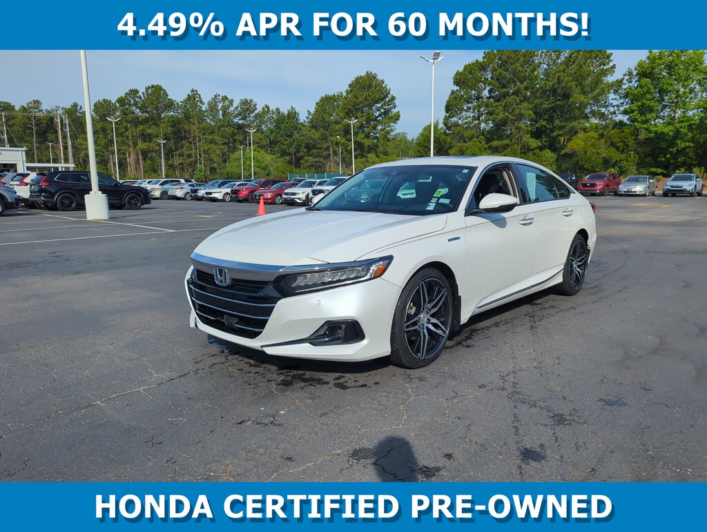 Certified 2022 Honda Accord Hybrid Touring Sedan