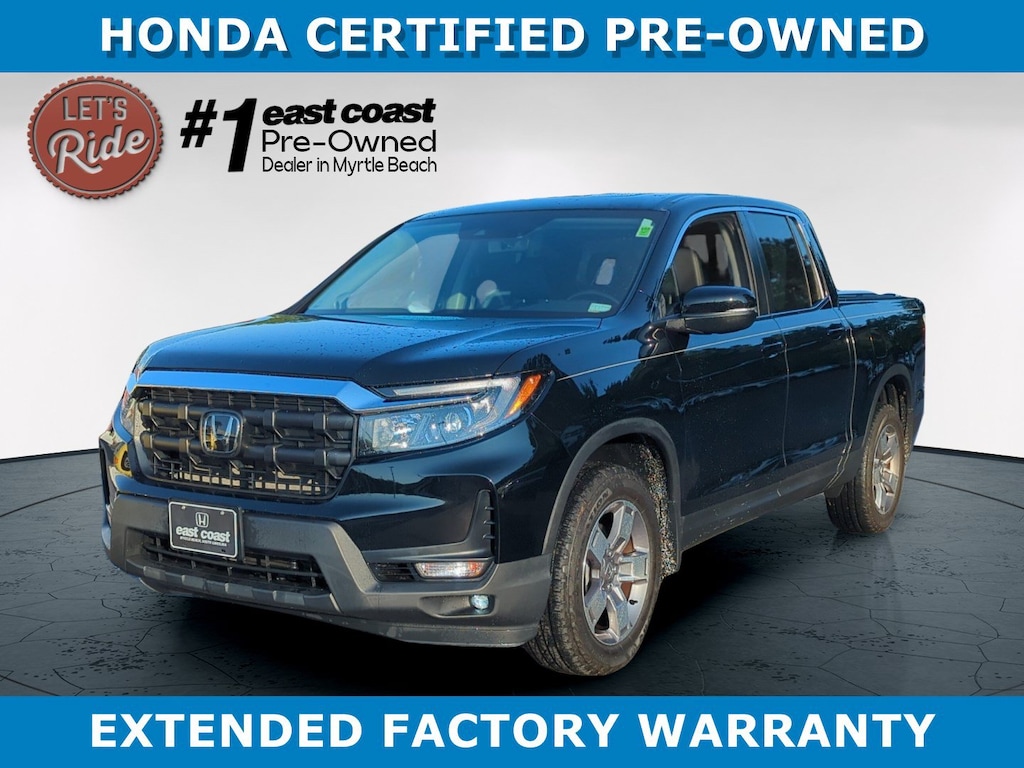 Certified 2024 Honda Ridgeline RTL Truck Crew Cab
