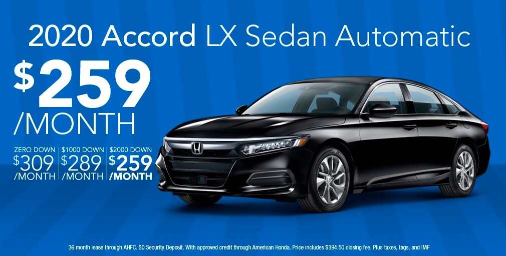 New Honda Finance & Lease Specials East Coast Honda