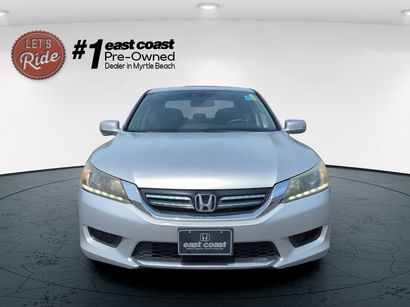 Used 2015 Honda Accord Hybrid EX-L with VIN 1HGCR6F55FA001447 for sale in Myrtle Beach, SC