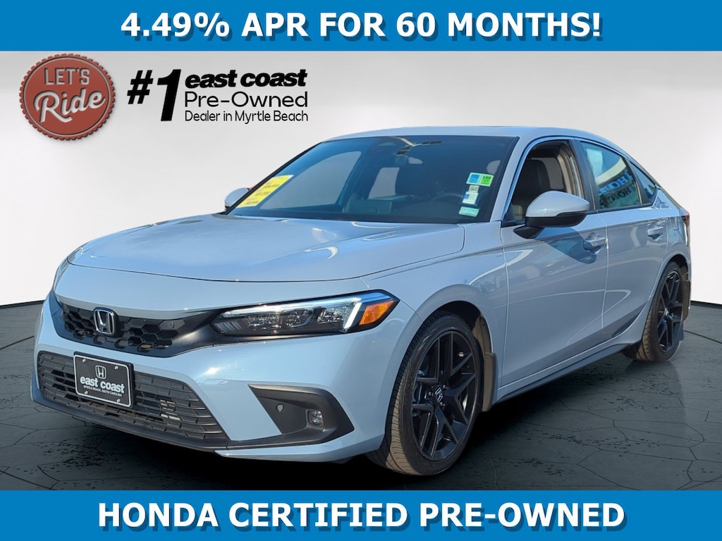 Certified 2023 Honda Civic Sport Touring Hatchback